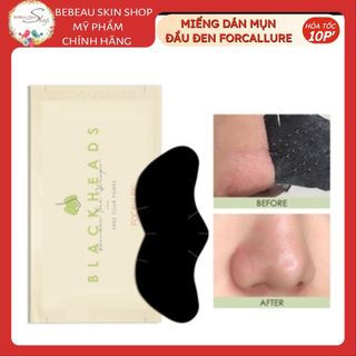 Miếng Dán Mũi Lụt Mụn Đầu Đen FOCALLURE Làm Sạch Sâu 2.2g - Bebeau