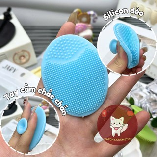 [JARY] Miếng Rửa Mặt Jary Silicon, Làm Sạch Bụi Bẩn Giúp Da Thông Thoáng
