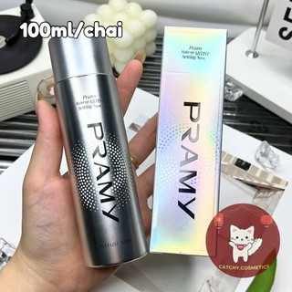[PRAMY] Xịt Khóa Nền Makeup Pramy Vỏ Bạc, Artist Setting Spray (100ml, 30ml)