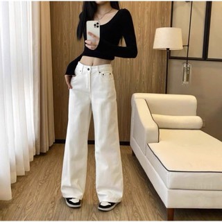 Quần w.e kem Quảng Châu Loại 1 ống suông rộng trẻ trung cá tính