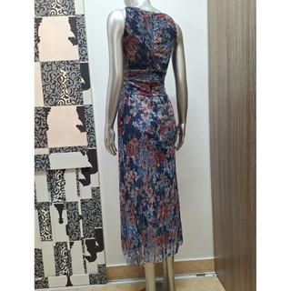 Đầm midi dập li vnxk dư R&M RICHARDS
