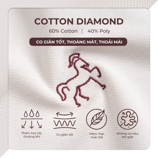 Áo polo nam cao cấp CHILLI , BST STALLION vải CVC Diamond, sang trọng - POLOMANOR