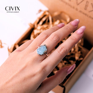 Gemstone Feng Shui Ring by civix.crystals
