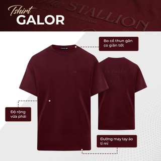 [DEAL SỐC 6.6] Áo thun nam cao cấp GALOR, BST STALLION vải Cotton 2C, sang trọng - POLOMANOR
