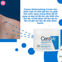 Kem dưỡng ẩm CeraVe Moisturizing Cream 340g - kèm quà