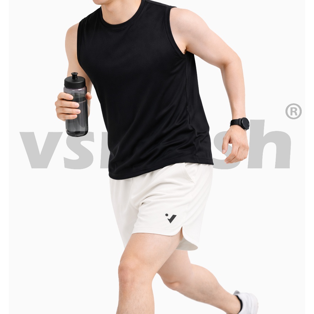 Quần Shorts Thể thao Nam Nữ Quần Thun Vsmash Sportwear – Vải Poly Co Giãn, Thấm Hút Cầu Lông Tennis Gym Pickleball