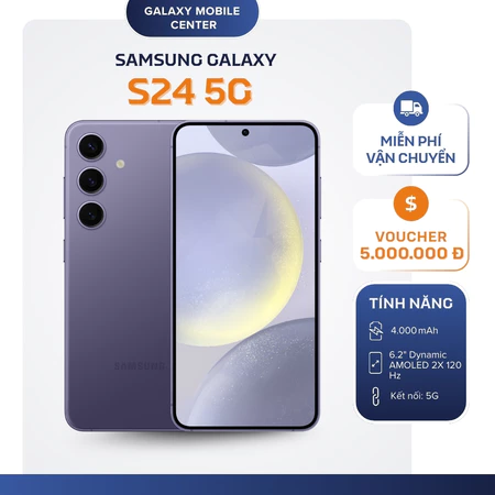 Điện Thoại Samsung Galaxy S24 5G - Like New 99%