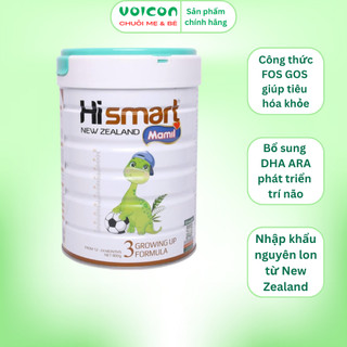 Sữa Bột Hismart Mamil Nhập Khẩu New Zealand Hỗ Trợ Tăng Cường Miễn Dịch Phát Triển Trí Não 800g