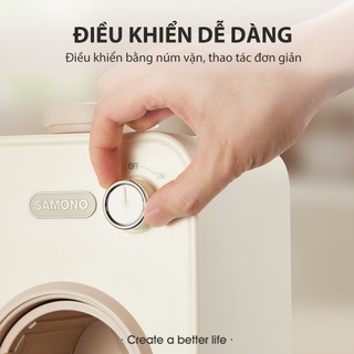 Máy Thái Lát Rau Củ Đa Năng Samono SW-VES60 Kèm 6 Lưỡi Dao Máy Bào Cắt Củ Quả, Nạo Sợi Rau Củ