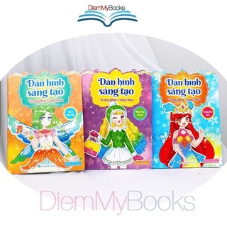 Sách - Dán Hình Sáng Tạo Trang Phục Công Chúa (Bộ 6 Cuốn)