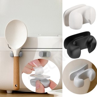 (C34) Giá Đỡ Thìa Cơm Bằng Silicon Thiết Kế Nhiều Màu Sắc Sang Trọng - Giá Kẹp XỚI CƠM, MÓC CHÌA KHOÁ SILICONE