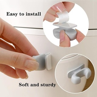 (C34) Giá Đỡ Thìa Cơm Bằng Silicon Thiết Kế Nhiều Màu Sắc Sang Trọng - Giá Kẹp XỚI CƠM, MÓC CHÌA KHOÁ SILICONE