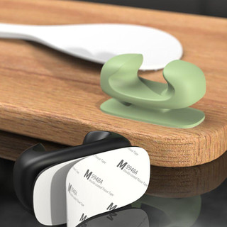 (C34) Giá Đỡ Thìa Cơm Bằng Silicon Thiết Kế Nhiều Màu Sắc Sang Trọng - Giá Kẹp XỚI CƠM, MÓC CHÌA KHOÁ SILICONE