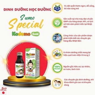 Siro Ăn Ngon Cho Bé Japakids - Hỗ Trợ Bé Ăn Ngon Miệng, Giảm Biếng Ăn Nhập Khẩu Nhật Bản - 100 ML