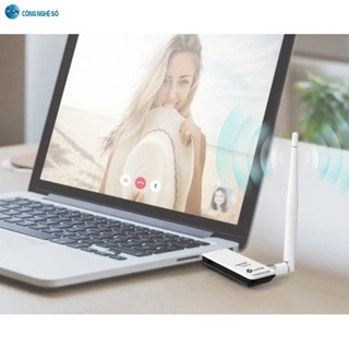 USB Wifi TL-WN722N Dành Cho PC / Laptop Bắt Sóng Xa Hơn, Ổn Định Hơn | Chính Hãng BH 24 Tháng