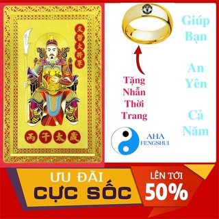 Kim Bài Thái Tuế 2026 Cho Tuổi Tý Ngọ Sửu Mão Tặng Nhẫn Thời Trang CLB MU