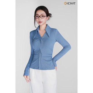 Áo Thun 𝐂𝐂𝐇𝐀𝐓 Dáng Ôm Liora Flare Chất Liệu Mềm Mịn Co Giãn 4 Chiều 25TDC2027OT