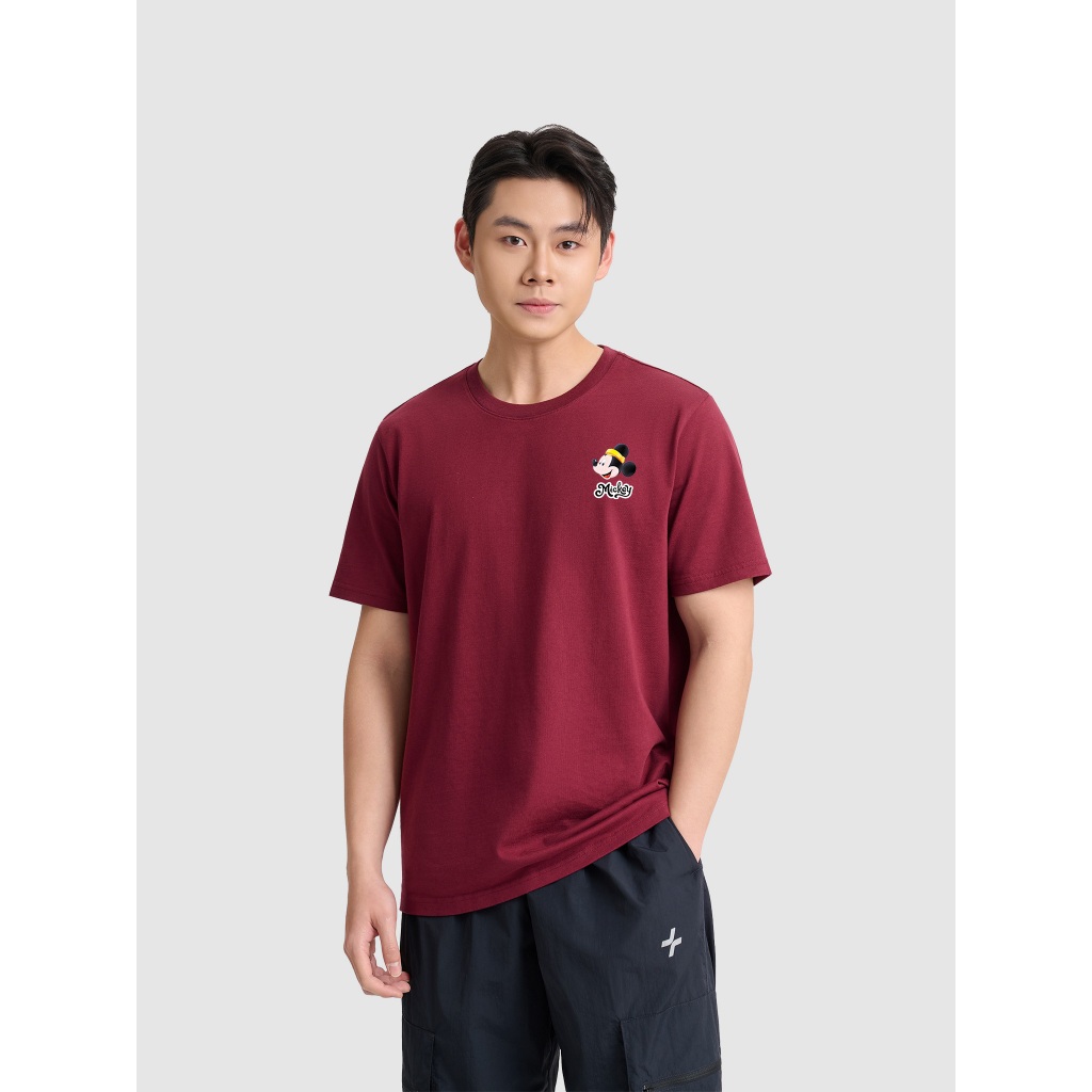 [MUA 4 GIẢM 20%][BST 2026]Áo thun nam nữ cotton 100% 220gsm IN Mickey Du Xuân Áo đôi Coolmate