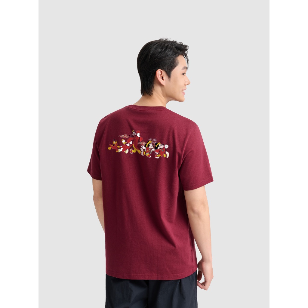 [MUA 4 GIẢM 20%][BST 2026]Áo thun nam nữ cotton 100% 220gsm IN Mickey Du Xuân Áo đôi Coolmate