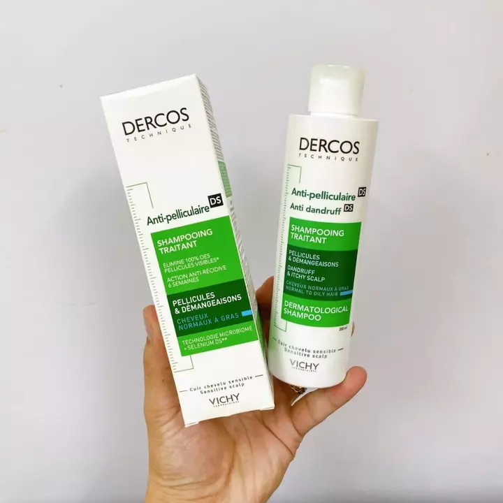 Dầu Gội VICHY Dercos Anti Dandruff Hair Shampoo Sạch Gàu Cho Da Đầu Dầu (Love) – 3