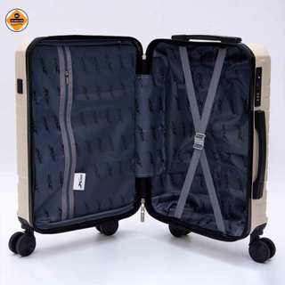 Vali Kéo Du Lịch Size 20 Xbags White Titan Pro XB6105 Cao Cấp, Cổng Sạc USB, Khóa TSA Chuẩn Quốc Tế!