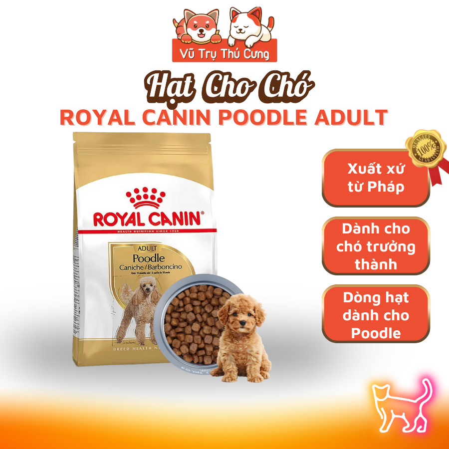 Hạt Cho Chó Trưởng Thành Royal Canin Poodle Adult