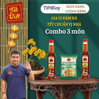 Combo 2 Nước Mắm Đông Cô 500ml + 1 Hạt Nêm 150gram - Chay Mặn Đều Dùng Được - TiPiKay Shop