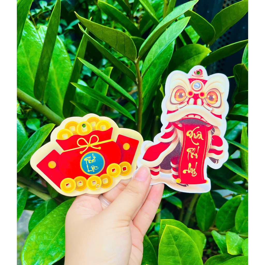 THẺ TREO TẾT 2 MẶT ( bịch 20 cái ) – TREO NHẸ LÀ THẤY XUÂN LIỀN