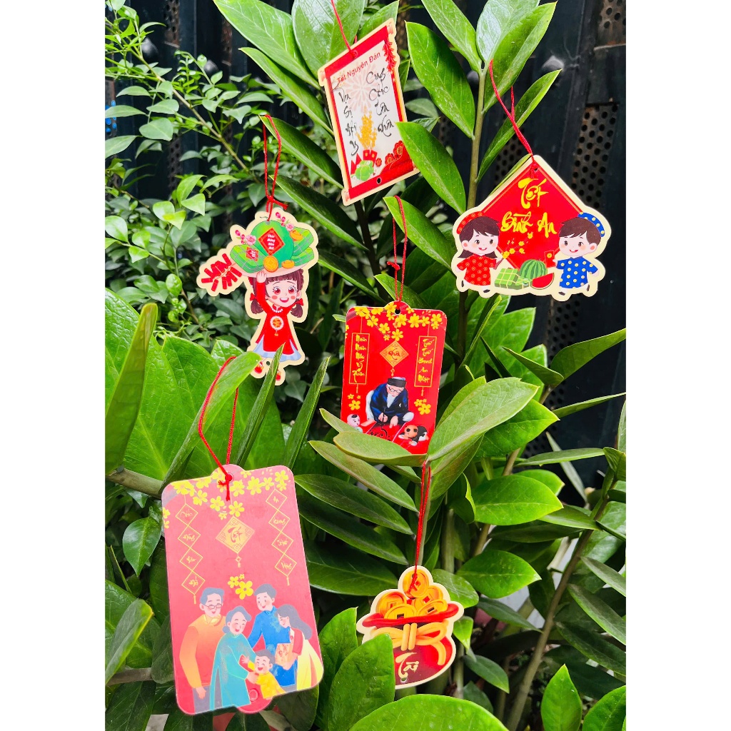 THẺ TREO TẾT 2 MẶT ( bịch 20 cái ) – TREO NHẸ LÀ THẤY XUÂN LIỀN