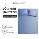 [Hỏa tốc] Bộ ga giường 3 món lụa Tencel 60s GIA AN HOME DECOR size 1m2x2m và 1m4x2m gồm 1 drap bo chun 2 vỏ gối nằm — ảnh 1