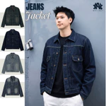 Áo Khoác Jean Denim Wash 3 Màu,  Áo Khoác Jean Nam, Áo Bò Nam, Phong Cách Trẻ Trung Năng Động Áo Khoác Form Boxy Nam Nữ — ảnh 1