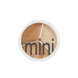 Kem Che Khuyết Điểm 3 Ô LIJIEYOU Mini, Che Quầng Thâm – Mụn – Thâm Nám, Lâu Trôi Tự Nhiên
