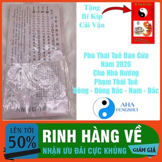 Phù Thái Tuế Bính Ngọ 2026 Cho Nhà Hướng Phạm Thái Tuế