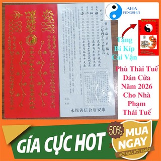 Phù Thái Tuế Bính Ngọ 2026 Cho Nhà Hướng Phạm Thái Tuế