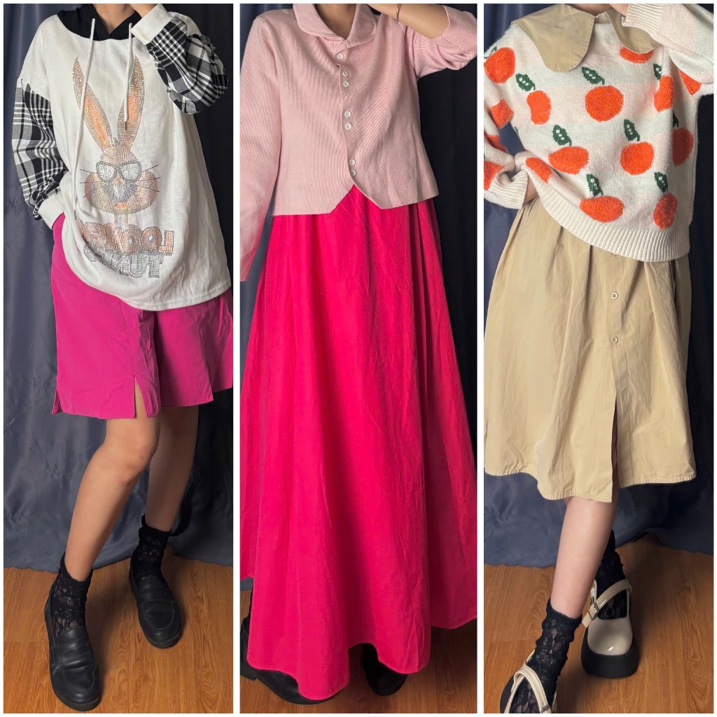 Tổng hợp đầm váy vintage dáng ngắn, dài, đủ size,mix and match April6 clothing, [nhiều mẫu]
