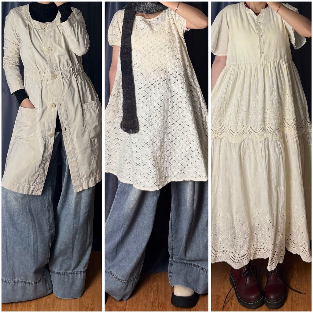 Tổng hợp đầm váy vintage dáng ngắn, dài, đủ size,mix and match April6 clothing, [nhiều mẫu]