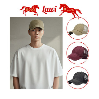 Mũ Lưỡi Trai Y2K Jean Wash LAWI Chất Vải Jean Form Mềm Nhiều Màu Hot Unisex Nam Nữ