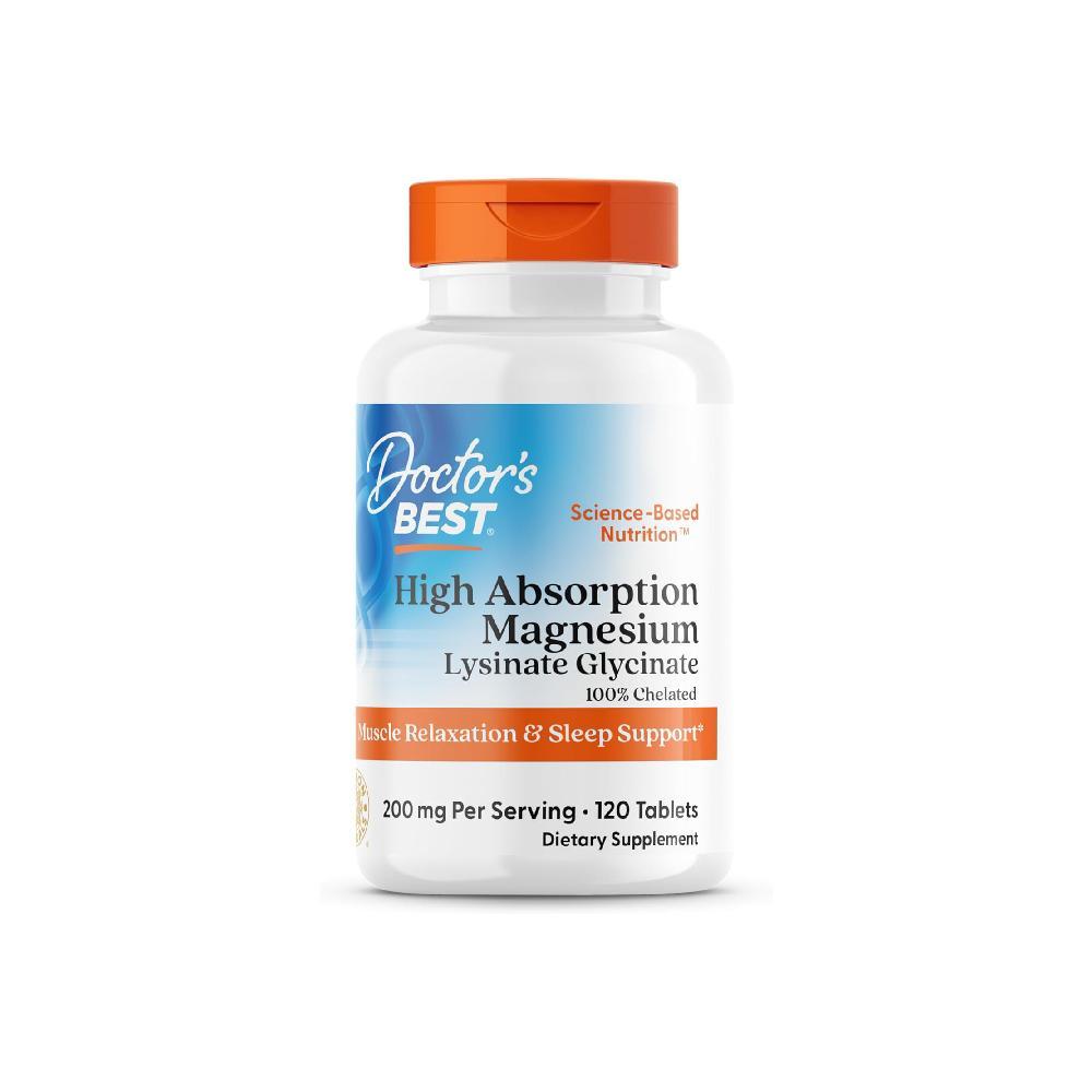 Doctor's Best Magnesium Glycinate Lysinate 200mg – Lựa Chọn Magie