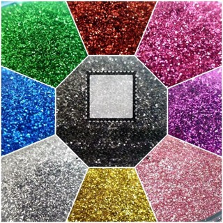 1kg bột nhũ kim tuyến hạt mịn trang trí nhiều màu trang trí background, làm thiệp, nail, bóng bay, gói hoa...