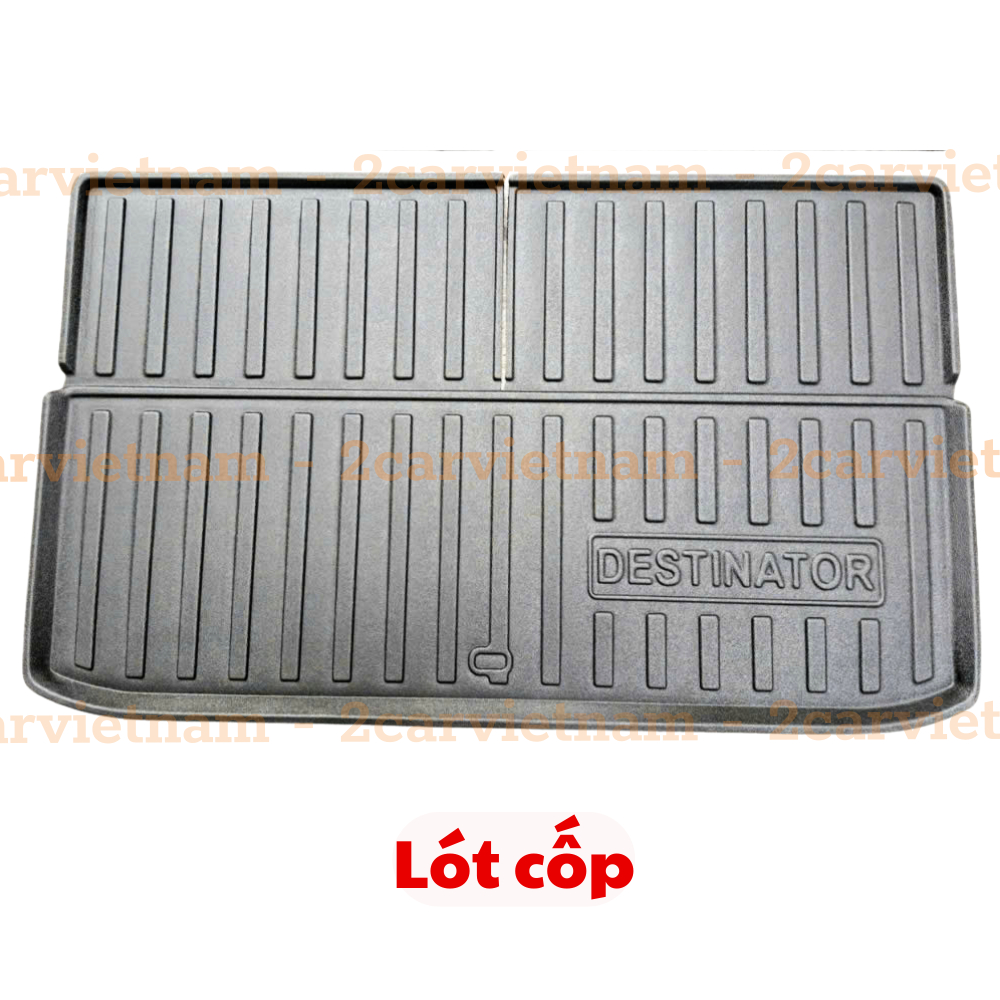 Lót cốp xe MITSUBISHI DESTINATOR nhựa dẻo siêu đẹp, siêu bền, chống thấm nước, không mùi, vừa chuẩn form xe