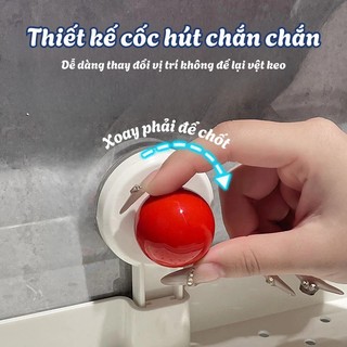 Kệ Để Đồ Gắn Bồn Rửa Mặt Đa Năng Không Khoan – Kệ Lavabo Xoay 90° Thoát Nước