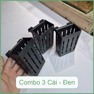 Giỏ Trồng Cây Thủy Sinh, Thủy Canh, Bán Cạn - Gắn Thành Bể, Đơn Giản, Tiện Dụng