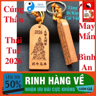 Giải Hạn Thái Tuế 2026 Móc Khóa Thái Tuế Phù Gỗ Đào Bảo Vệ Từ Các Vận Rủi Cho Tuổi Tý Ngọ Mão Sửu