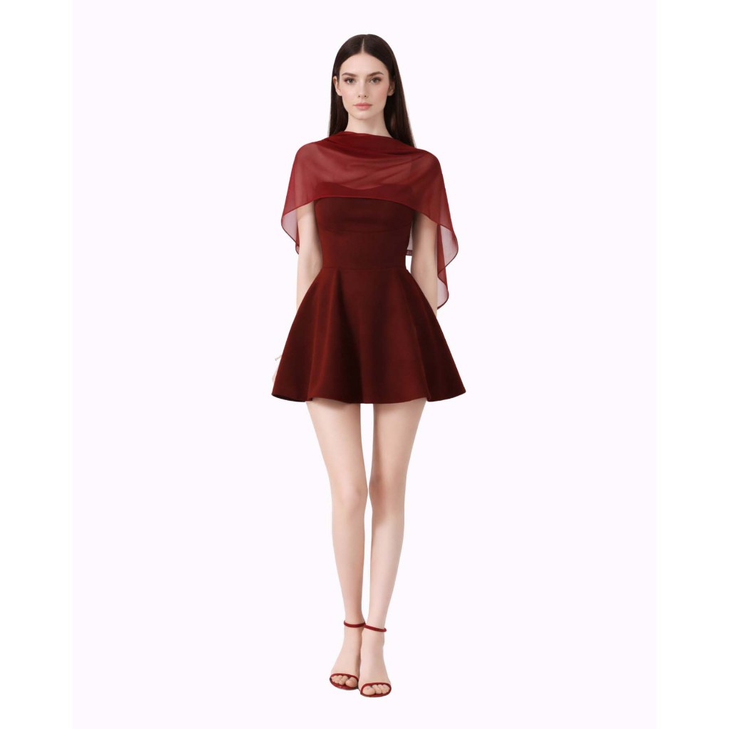RECHIC Khăn choàng tằm ánh Lassi che bắp tay thướt tha nhẹ nhàng sang trọng | BigBuy360 - bigbuy360.vn