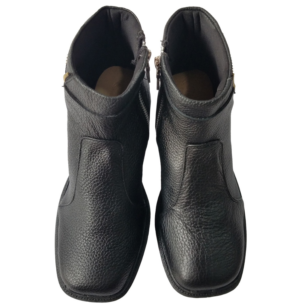 Giày Boot Nữ BIGGBEN Da Bò Thật Cao 5 Phân HKD1015