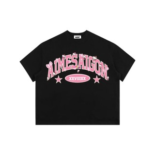 Áo Thun Big Boxy Local Brand AIMÉ Cotton Cổ Tròn Form Rộng Unisex Nam Nữ "AIMESAIGON XXVIIIXX" Oversize Streetwear Hot T