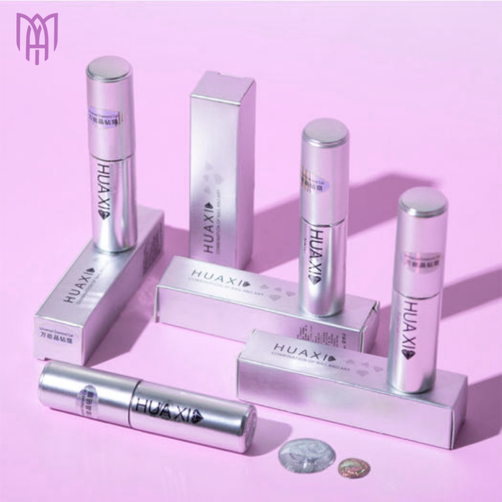 Sơn Gel Mắt Mèo Kim Cương Huaxi - Trang Trí Móng, Tạo Hiệu Ứng - Bạc, Vàng, Cầu Vồng 10ml