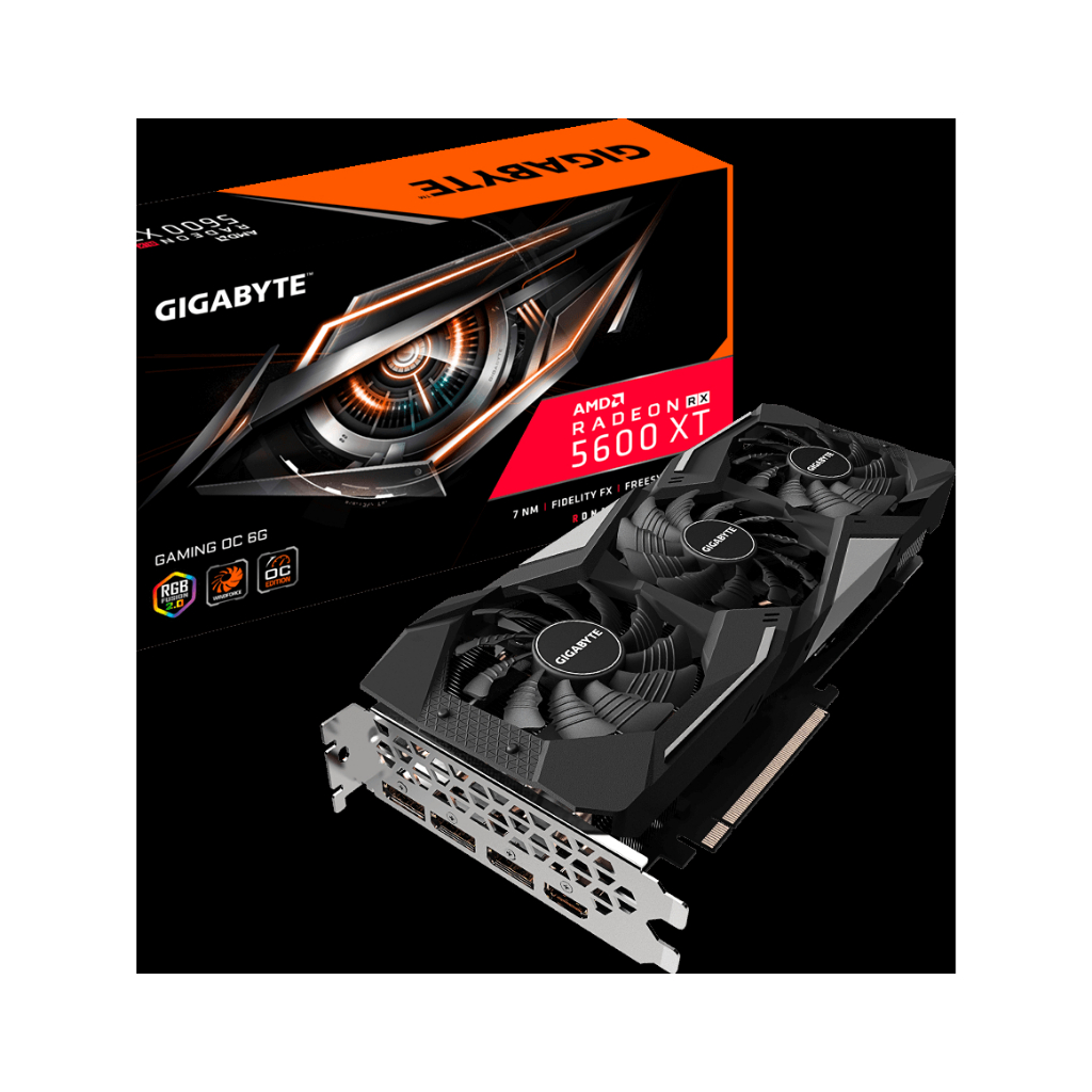 Card Màn Hình VGA Radeon RX 5600 XT 6GB Gigabyte Gaming OC GDDR6 HÀNG ...