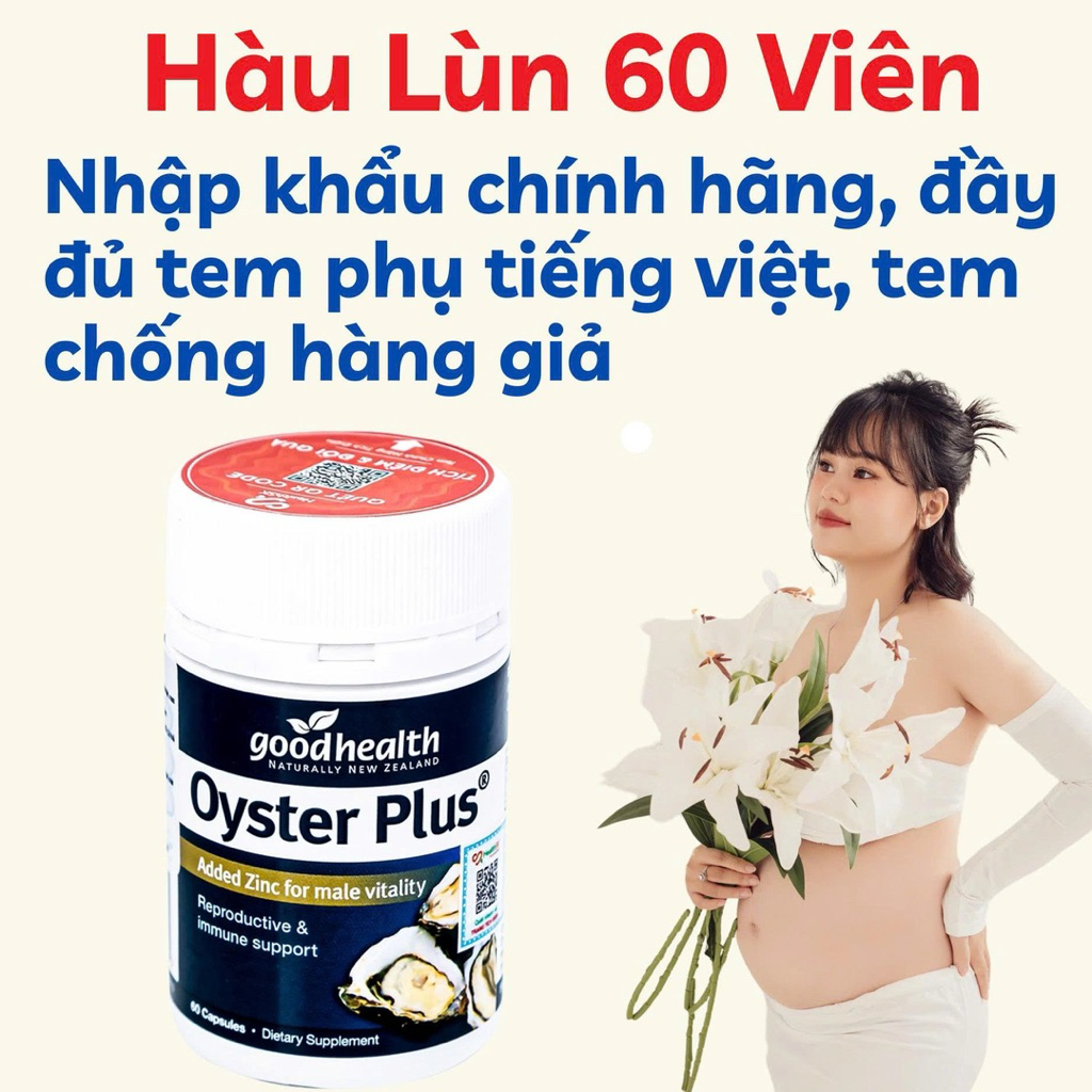 [Chính Hãng Date Xa] Viên Uống Tinh Chất Hàu, Bổ Sung Kẽm, Vitamin cho Nam New Zealand Oyster Plus