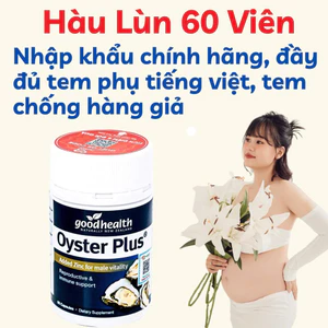 Viên Uống Tinh Chất Hàu, Bổ Sung Kẽm, Vitamin cho Nam New Zealand Oyster Plus